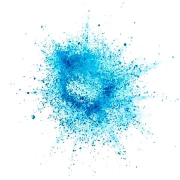 Powder explosion Illustrazione stock