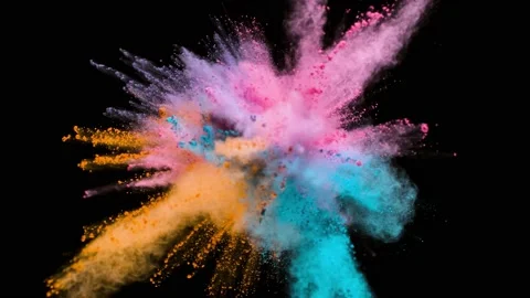 Powder Explosion - Lengthy Lives Stock Footage