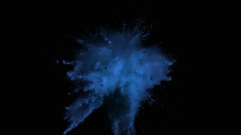 Powder Explosion - Ocean Call Stock Footage 152914660