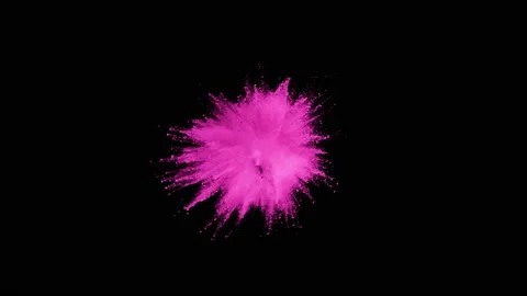 Powder Explosion - Popular Dream Stock Footage 152914720