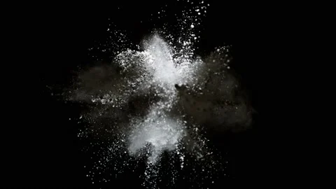 Powder Explosion - So Real Stock Footage 152914731