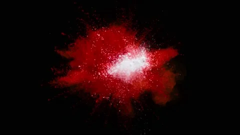 Powder Explosion - Sugar Sweet Stock Footage 152914725
