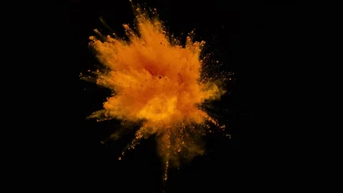 Powder Explosion - Teaser Twist Stock Footage 152914848