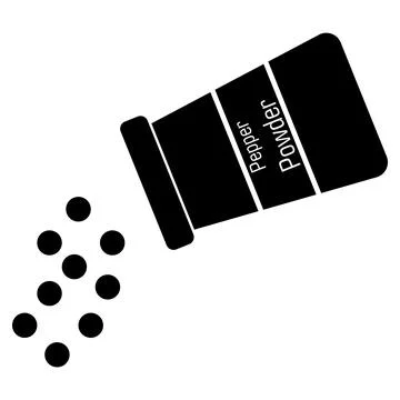 Powder icon vector Stock Illustration