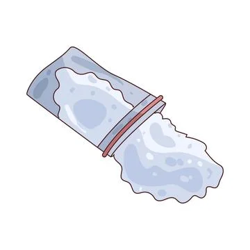 Powder illustration Stock Illustration