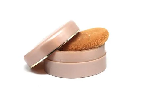 Powder isolated on a white background Stock Photos