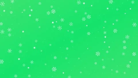 Powder Minimalist Snowflake Pattern Abstract Background in Emerald Green Pa.. Illustrazione stock