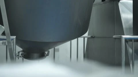 Powder mixer machine Stock Footage 260865104