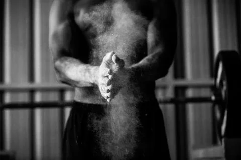 Powder slap 2 Stock Photos