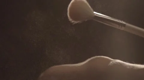 Powder in slow motion Stock Footage 67862258