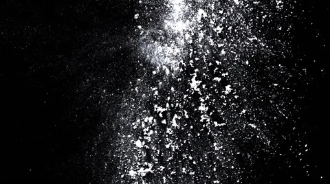 Powder Splash 50 FPS Stock Footage 54559975