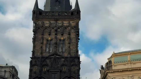 Powder Tower 1 Video stock 319389243