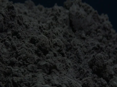 Powdered coffee beans Stock Footage 80302499