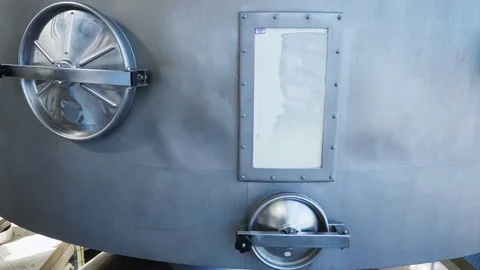 Powdered milk processing line Stock Footage 76000715