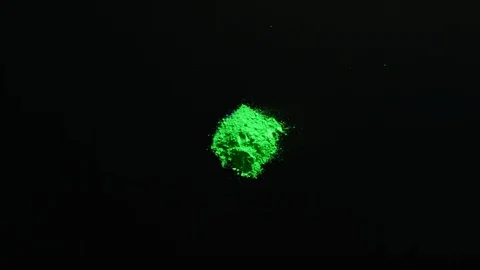 Powdered paint exploding in slow motion. Stock Footage 115897033