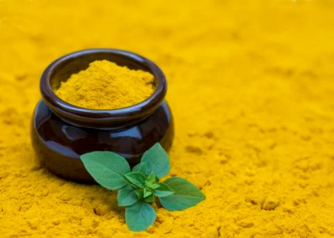 Powdered spice Stock Photos