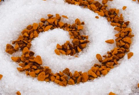 Powdered sugar Foto stock