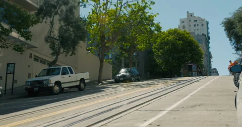 Powell Hyde cable car, SAN FRANCISCO, USA Stock Footage 148770722