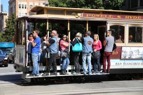 Powell &amp; Hyde Stock Photos