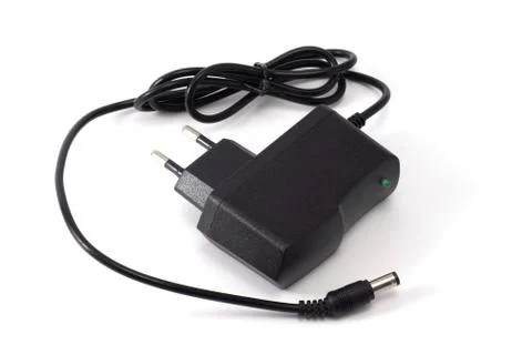 Power adapter isolated Foto stock