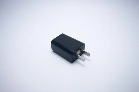 Power adapter Foto stock