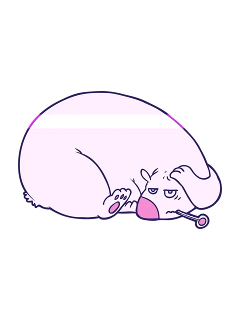 Power up animation of bear with a sore head Stock Footage 324492018