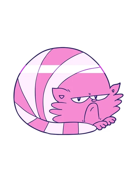 Power up animation of cartoon grumpy cat 動画素材 324297857