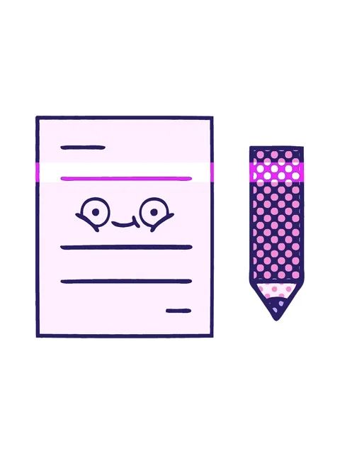 Power up animation of comic book style cartoon of a test paper Stock Footage 324328647