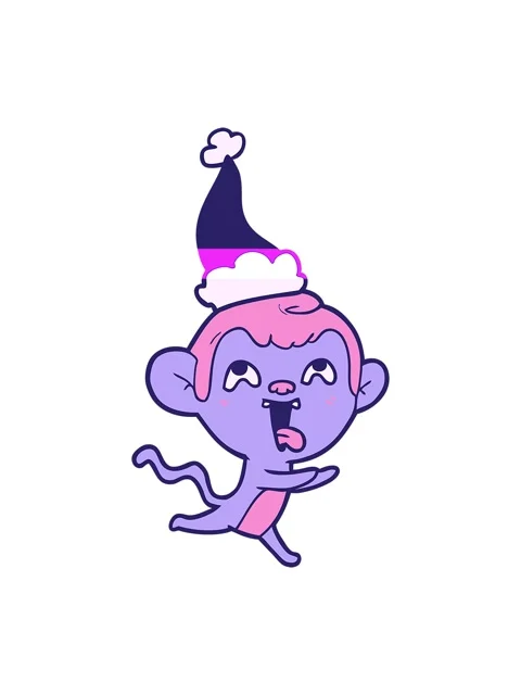 Power up animation of crazy hand drawn line drawing of a monkey running wea.. Stock Footage 324397183