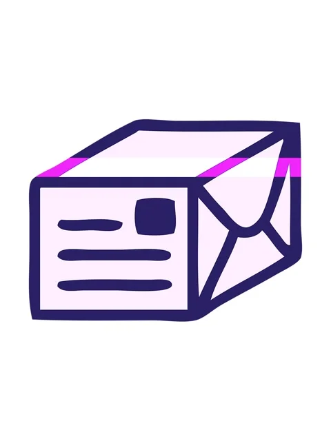 Power up animation of cute paper parcel 스톡 동영상 324108623