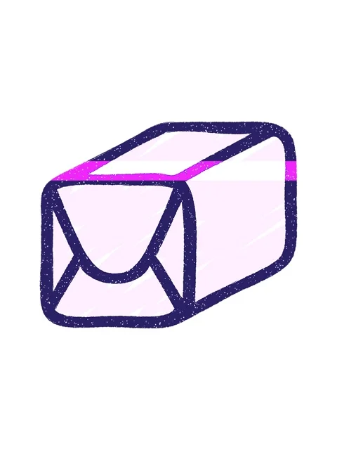 Power up animation of Wrapped Parcel Chalk Drawing Stock Footage 324203442