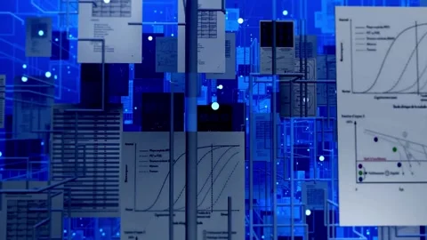The Power of Artificial Intelligence and Deep Learning Stock Footage 254918017