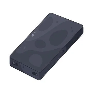 Power bank illustration Stock Illustration