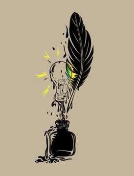 The power of Black Stock Illustration