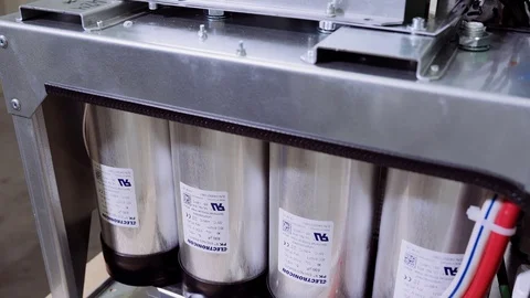 Power block for automation system cabinets. Stock Footage 121302887