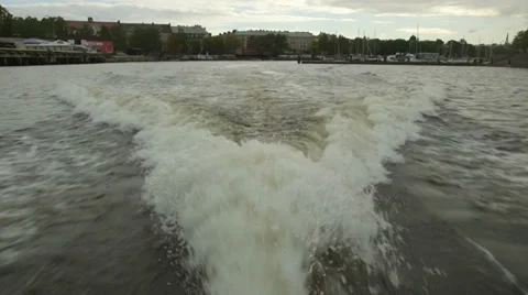 Power boat Stock Footage 36448372