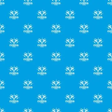 Power bump pattern vector seamless blue Stock Illustration