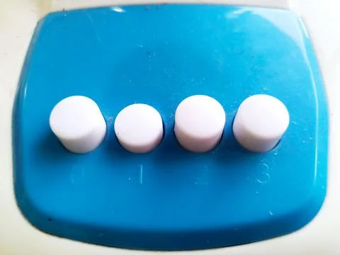 Power button and electronic device speed. Stock Photos