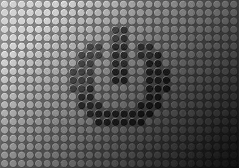 Power button background Stock Illustration