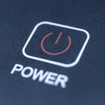 Power button background Stock Photos