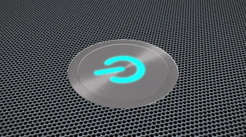 Power Button Stock Footage 50140821