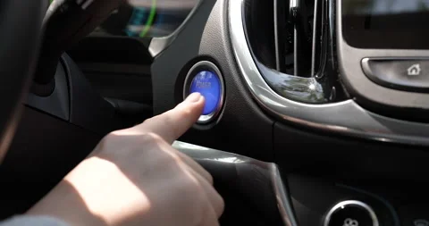 Power ON Button Stock Footage 159835836