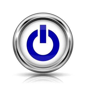 Power button icon Illustrazione stock
