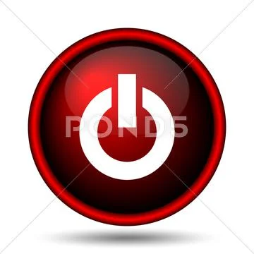 Power button icon: Vector, Graphic, Illustration #40080389