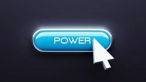 Power button Stock Illustration