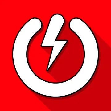 Power button Stock Illustration