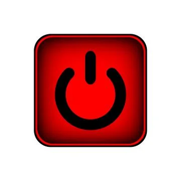 Power button Stock Illustration