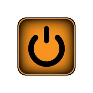 Power button Illustrazione stock