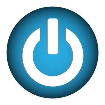 Power button Illustrazione stock