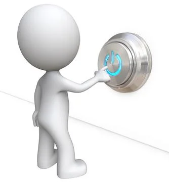 Power Button. Stock Illustration